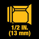 DEWALT 20V MAX XR 1/2 in. High Torque Impact Wrench with Hog Ring Anvil Kit (DCF900P2) DEWALT