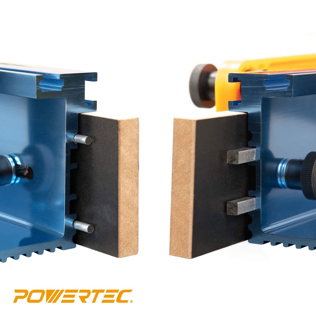 POWERTEC 71536 Deluxe Router Table Fence System 3-3/8” Tall 24" Long - WoodArtSupply