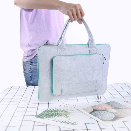 YYFQ Light Box Handheld Felt Bag Compatible with A4 Diamond Painting Light Board Storage Bag Diamond Painting Tools and Accessories YYFQ