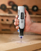 AVID POWER Cordless Rotary Tool 2.0 Ah 8V Rechargeable Rotary Tool, 4 Front LED Lights, 5 Speeds, 60 Pcs Rotary Tool Accessories with Bag for AVID POWER