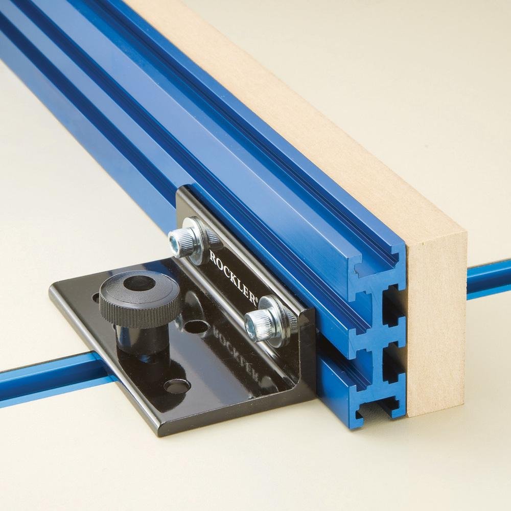 3” Multi Track – 36” Universal T Track on Every Face to Create Custom Fences, Jigs, & Fixtures - Aluminum Multi Track Fence - T Tracks Woodworking ROCKLER