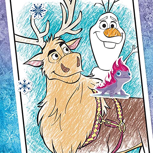 Crayola Frozen 2 Coloring Book with Stickers, Gift for Kids, 96 Pages, Ages 3, 4, 5, 6 Crayola