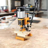 Hoteche Benchtop Wood Mortiser - 1/2HP Woodworking Mortising Machine with 3/8-Inch Chisel Hoteche