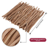 Harilla 50x Natural Driftwood Branches, Natural Driftwood Pieces, Natural Twigs Sticks for Crafts, Home Decoration, Model Building, DIY Ornament, Harilla