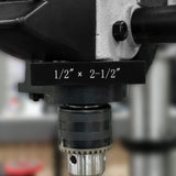 EANOSIC Setup Blocks Height Gauge Set, 7pcs Precision Aluminum Setup Bars for Router and Table Saw Accessories Woodworking Set Up, Bars Include Laser EANOSIC