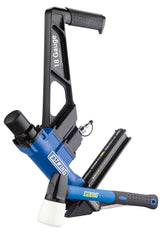 Estwing EF18GLCN Pneumatic 18-Gauge 1-3/4" L-Cleat Flooring Nailer Ergonomic and Lightweight Nail Gun with No-Mar Baseplates for Tongue and Groove, Estwing