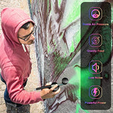 Airbrush Kit with Compressor, Air Brush Gun Rechargeable Portable High Pressure Air Brushes with 0.3mm Nozzle and Cleaning Brush Set for Painting, Nlapldy