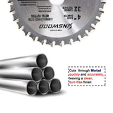 Kinswood Circular Saw Blade Metal Cutting Saw Finish Blade Cut Thin Kerf for DeWalt, Makita, SKIL, Bosch Skil, Heavy Duty and Anti-Rust Coating (4" Kinswood