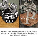 6 Pack 18 Inch Wood Circles for Crafts Unfinished Wood Rounds Natural Round Wooden Discs Blank Round Wood Signs Wooden Cutouts for Door Hangers, Door AWIZOM