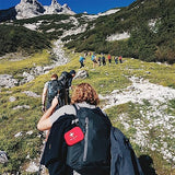 Mini First Aid Kit - 120 Piece Small Waterproof Hard Shell Medical Kit for Car, Home, Office, Travel, Camping, Sports, Outdoor, School - Emergency Atickyaid