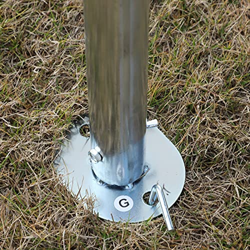 Outsunny 10'x20' Carport Heavy Duty Galvanized Car Canopy with Included Anchor Kit, 3 Reinforced Steel Cables, White Outsunny