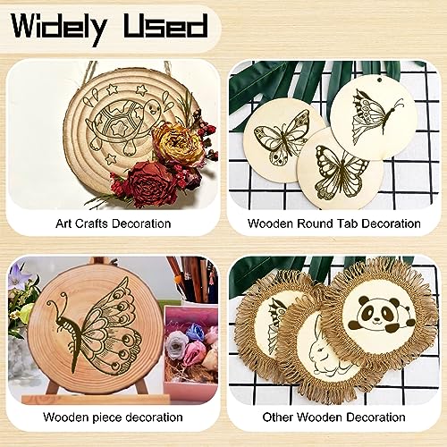 4 PCS Wood Burn Marker Pen, Wood Marker Burning Pen Used for Drawing Wooden Burning Marker, Making It an Ideal Choice for Making Gifts, Handicrafts. EIGTWEN