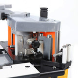 BoTaiDaHong Wood Edge Banding Machine 5 m/min Continuously Variable 765W 10-60mm 110V Portable Single Glue Woodworking Edge Banding Machine Edge BoTaiDaHong