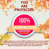 DUGATO Fine Detail Paint Brush Set 8pcs, Tiny Professional Micro Miniature Painting Brushes Kit with Ergonomic Handle for Acrylic, Oil, Watercolor, DUGATO