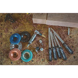 Kutzall Original Flame Rotary Burr, 1⁄4" Shaft, Coarse - Woodworking Attachment for Bosch, DeWalt, Milwaukee, Makita. Abrasive Tungsten Carbide, 1⁄2" Kutzall