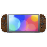 PlayVital Full Set Protective Stickers for Nintendo Switch OLED Model, Customized Vinyl Decal Skins for Switch OLED Console & Joycon & Dock & Grip - playvital