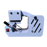 POVOKICI 2 in 1 Automatic Hat Heat Press Machine for Caps with 2pcs Interchangeable Platens, Blue Easy Cap Press Machine for Hats and HTV Iron On and POVOKICI