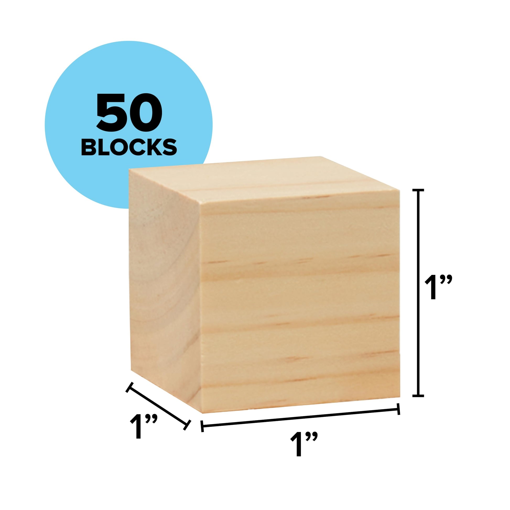 Wooden Cubes for Crafts