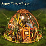 GuDoQi DIY Miniature Dollhouse Kit, Tiny House kit with Furniture, Miniature House Kit 1:24 Scale, Great Handmade Crafts Gift for Birthday Christmas, GuDoQi