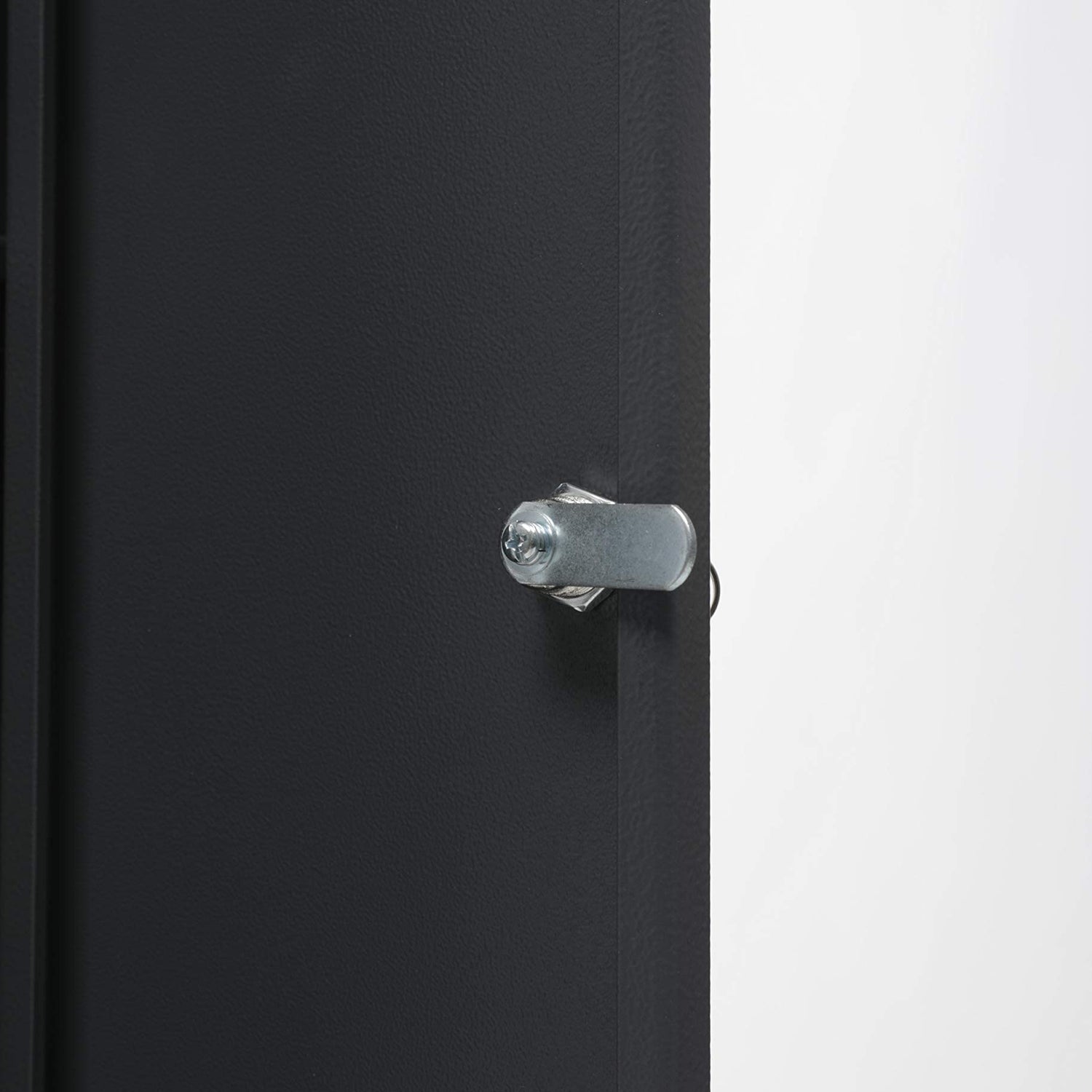 SK New Interiors Buffalo 1015 Gun Rifle Shotgun Metal Small Security Cabinet Safe Storage with Separate Pistol/Ammo Area SK New Interiors