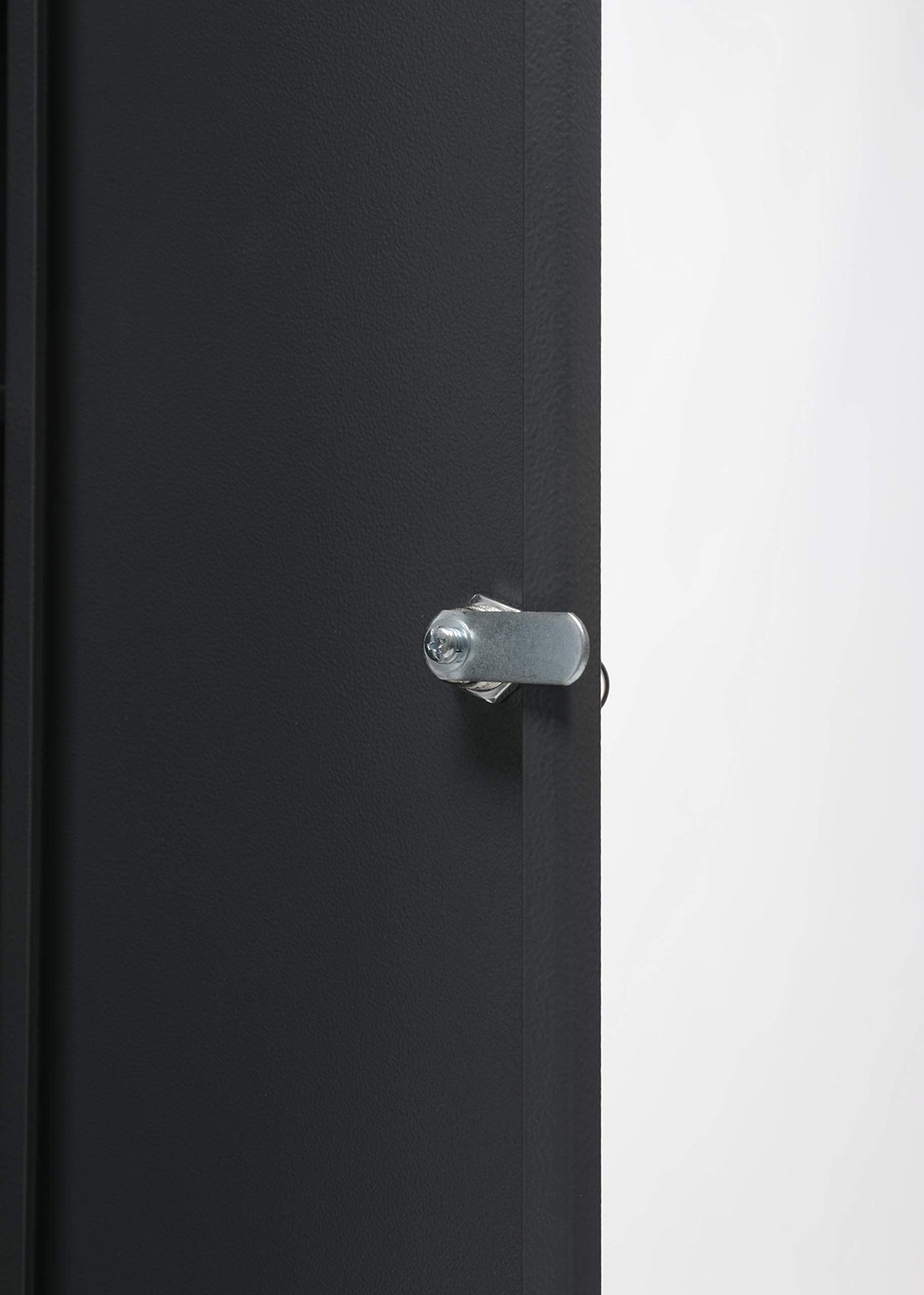 SK New Interiors Buffalo 1015 Gun Rifle Shotgun Metal Small Security Cabinet Safe Storage with Separate Pistol/Ammo Area SK New Interiors