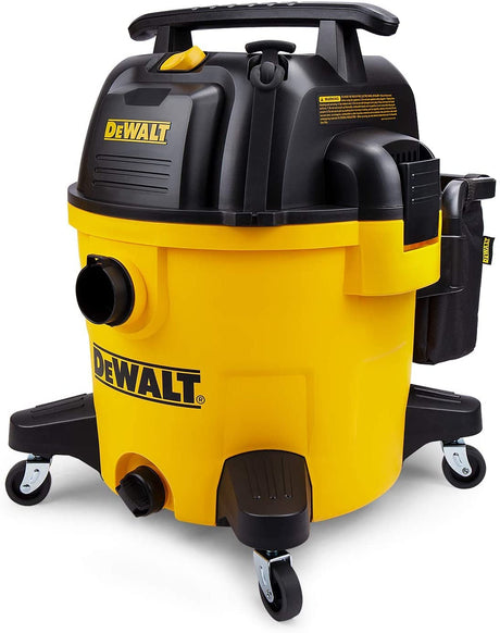 DeWALT DXV10PZ 10 Gallon 5.5 Peak HP Poly Wet Dry Vacuum, Yellow DEWALT