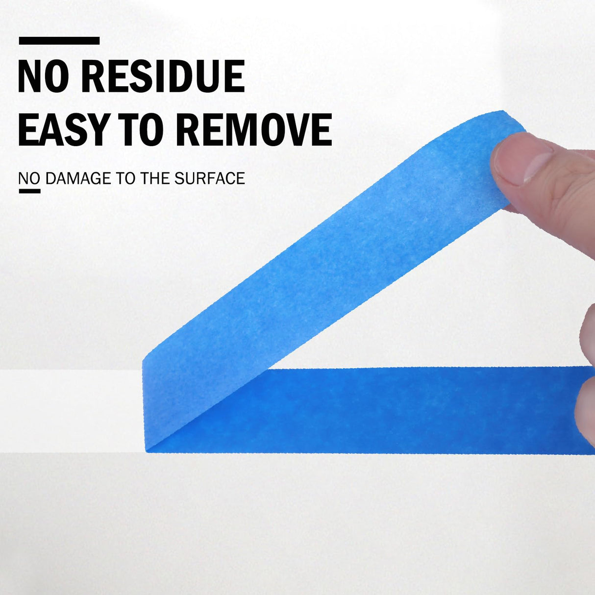 EFOK Blue Painters Tape 1 Inch Bulk - Paint Tape 20 Rolls x 1 Inch x 55 Yards - Painter's Tape Blue Masking Tape for Walls Painting Packing EFOK