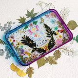 LET'S RESIN Resin Tray Mold,Rectangle Rolling Tray Molds for Resin,Sturdy Silicone Tray Molds with Edges,Large Rolling Tray Molds for Epoxy LET'S RESIN