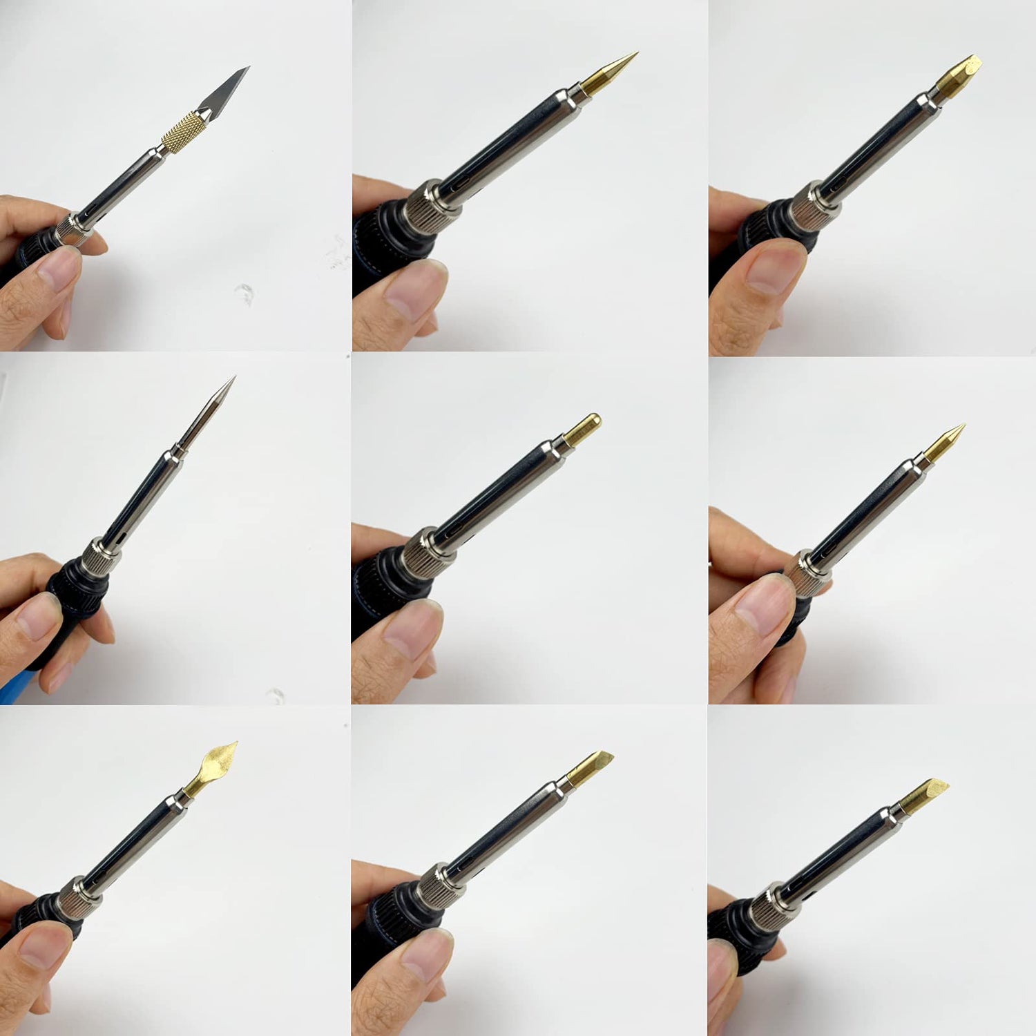 Wood Burning Tips Letters,Wood Burning Alphabet Template for Embossing and Carving Crafts (Metal) (Tips) Arokimi