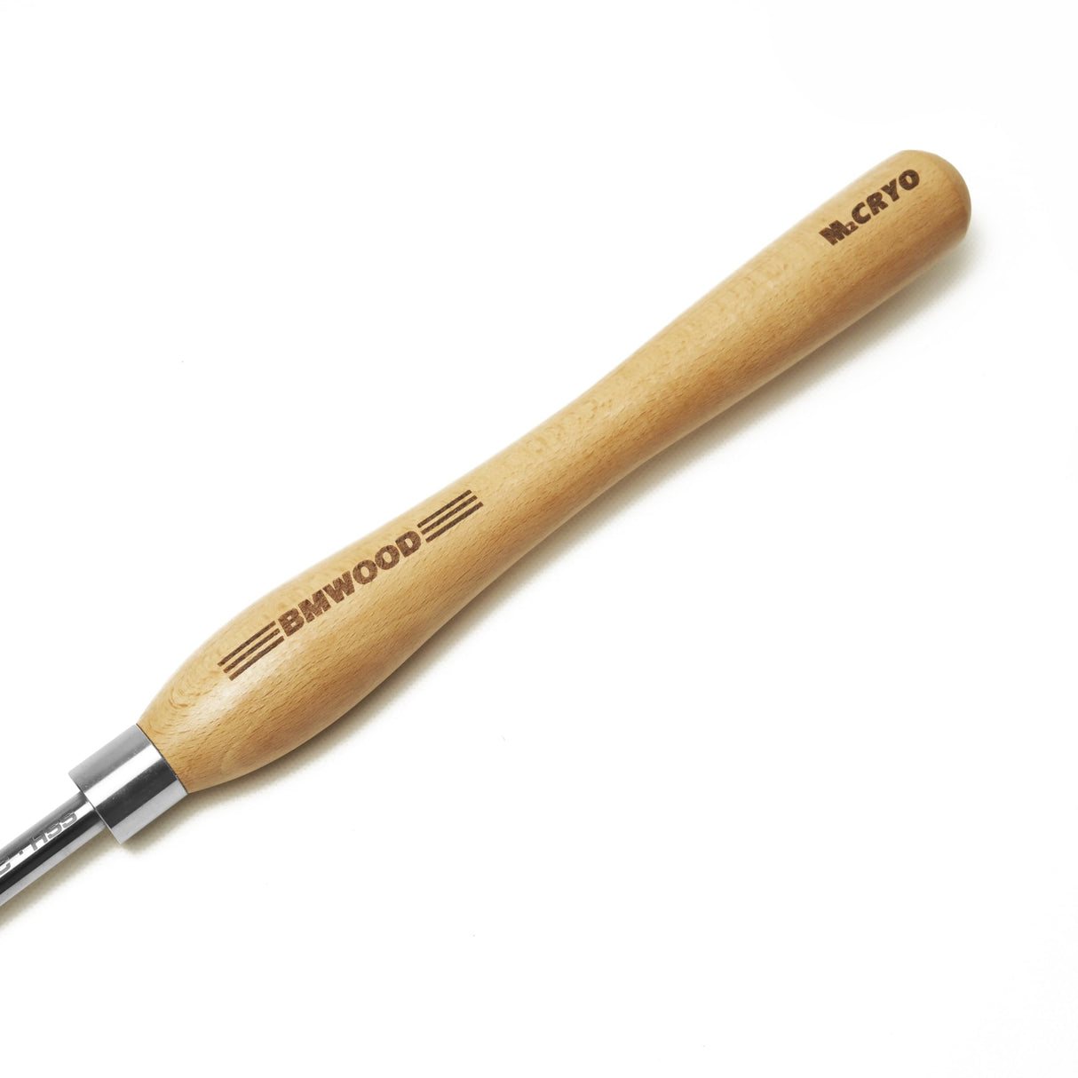BMWOOD Cryo M2 HSS Bowl Gouge 1/4" Bowl Gouge (3/8" dia.) with 12-1/2" Beech Handle for Woodturning Chisels. BMWOOD