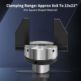 NNBWKIXI 2-inch 2-Jaw Pen Drilling Wood Lathe Chuck with 1" X 8TPI Direct Thread,Dedicated Pen Drilling Lathe Chuck Chuck for Woodturning Pen Turning NNBWKIXI