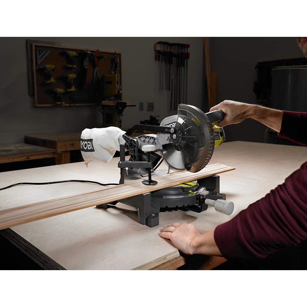 RYOBI 7-1/4 in. Miter Saw 9 AMP. Light Weight With Blade RYOBI