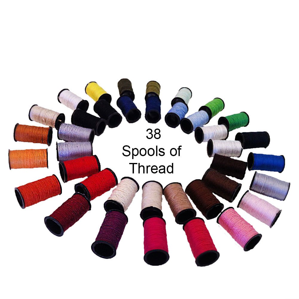 ARTIKA Sewing Kit for Adults and Kids - Small Beginner Set w/Multicolor Thread, Needles, Scissors, Thimble & Clips - Emergency Repair and Travel Kits Artika