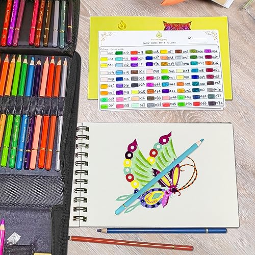 CZMSECAI Colored Pencils for Adult Coloring – 72 Soft Core Coloring Pe –  WoodArtSupply