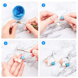 PH PandaHall 500pcs Natural Wood Beads 12mm Large Hole Wood Beads Unfinished Wooden Spacer Beads for Christmas Macrame Garland Farmhouse Decor PH PandaHall