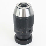 HAowosi 1/32"- 5/8" Heavy Duty Drill Press Chuck,MT2-JT33 Drill Chuck Arbor,Keyless JT33 Mount, for Lathes Milling Drilling Machine HAowosi