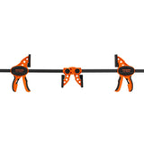 Jorgensen 24" One Hand Clamp/Spreader - 2-pack, Medium Duty, E-Z Hold Bar Clamps Set Jorgensen