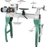 Grizzly Industrial G0838-16" x 24" Variable-Speed Wood Lathe Grizzly Industrial