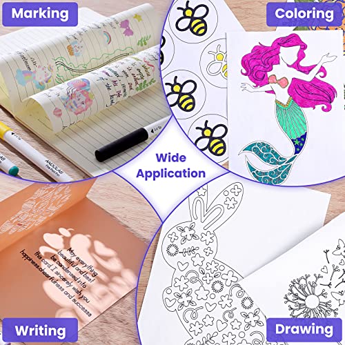 ANDOLAB Fine Point Pens for Cricut Maker 3/Maker/Explore 3/Air 2/Air, 0.4 Tip Ultimate Fine Point Pens Set of 30 Pack Supplies Tools Accessories ANDOLAB