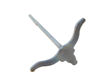 Texas Longhorn Branding Iron by The Leather Guy - Durable 10-Inch Handle for Wood, Leather, and BBQ Personalisation The Leather Guy