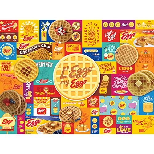 Kellogg's 1000 PC Jigsaw Puzzles - Leggo My Eggo - WoodArtSupply