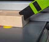 BOW Products MINI PushPRO PP2 - Push Stick for Table Saws - EVA Tipped Push Block That Reduces Vibrations and Improves Material Grip - Woodworking Bow Products