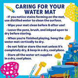 Horizon Group USA Baby Shark Water Drawing Mat, Includes Reusable 40-Inch Water Drawing Mat, Refillable Water Brush & Pens, Stencils, Mess-Free Water Horizon Group USA