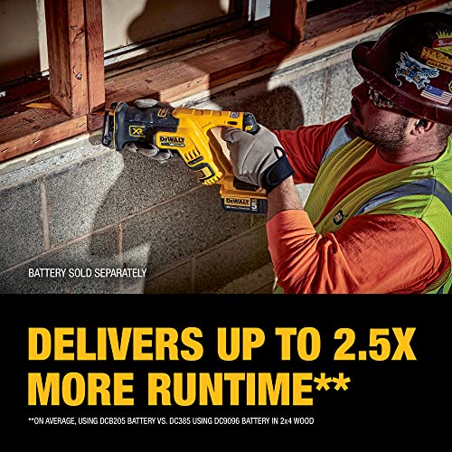 DEWALT 20V MAX* XR Reciprocating Saw, Compact, Tool Only (DCS367B) - WoodArtSupply