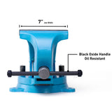 Capri Tools 10517 Ultimate Grip Forged Steel Bench Vise, 7" Capri Tools