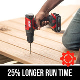 SKIL 20V 1/2 Inch Cordless Drill Driver Includes 2.0Ah PWR CORE 20 Lithium Battery and Charger - DL527502 Skil