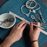 Craft Crush — Bracelet Box: Neutrals — Makes 9 Amazing Bracelets — Crafting Kits — For Ages 13+, Small Craft Crush