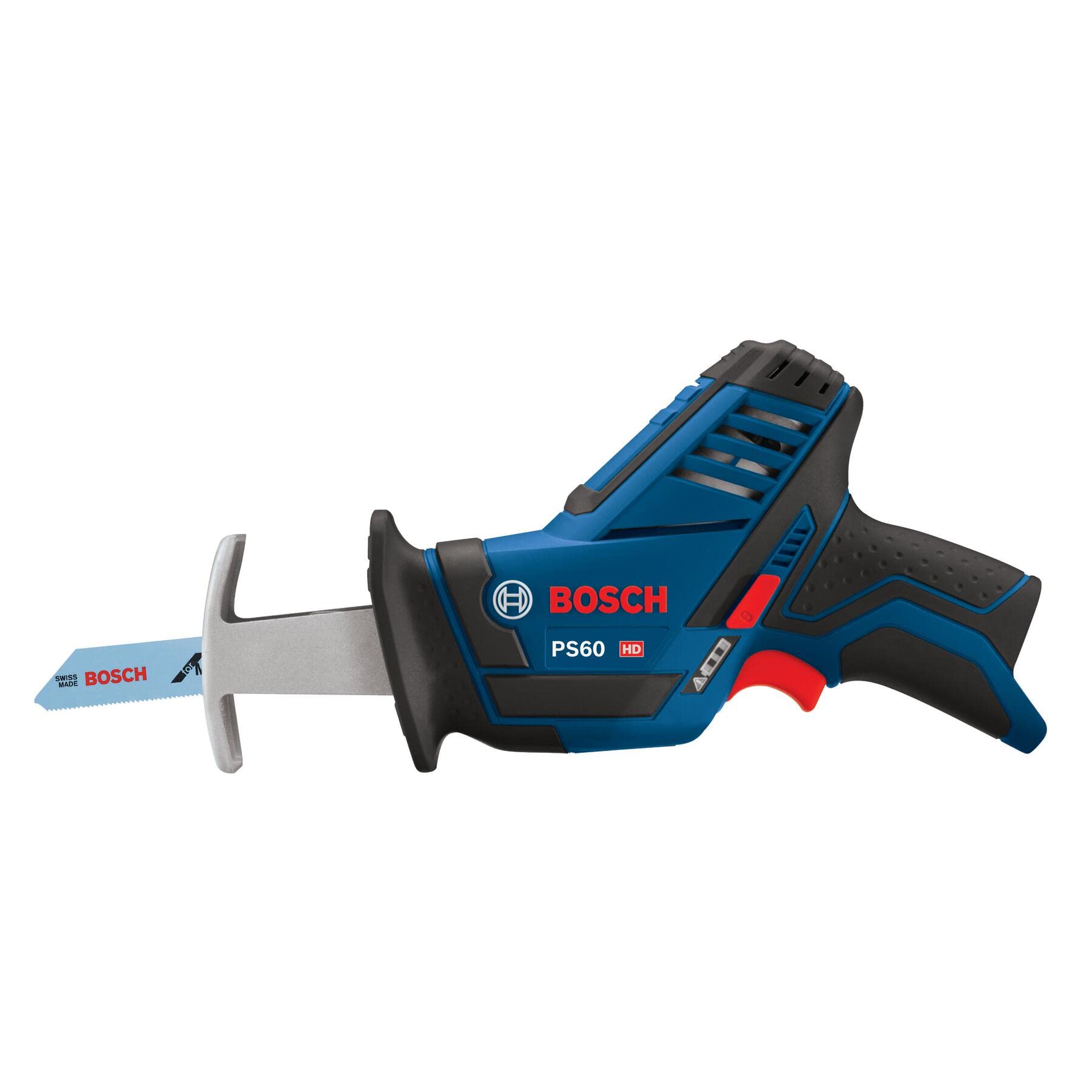 BOSCH PS60N 12V Max Pocket Reciprocating Saw (Bare Tool),Blue - WoodArtSupply