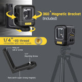 Fanttik D2 Laser Level, DIY Self Leveling Laser Level, 10 hours' lasting, Battery Rechargeable, TYPE-C, Green Cross Line Horizontal and Vertical, Fanttik