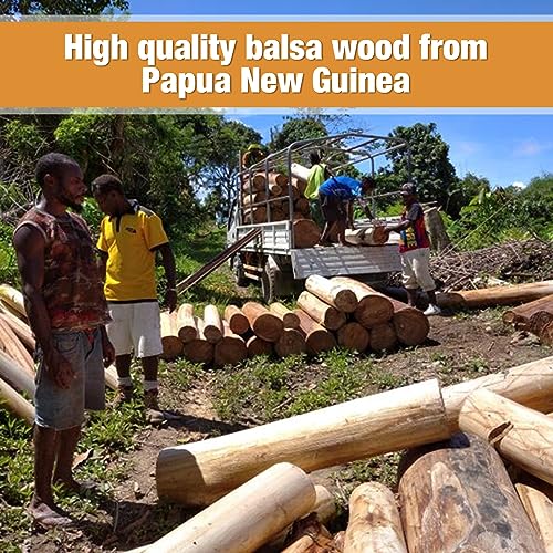 215 Pieces Balsa Wood Sticks Wooden Dowel Rods 1/8, 3/16, 1/4, 5/16, 3/8, 1/2 Inch Round Hardwood Unfinished Wooden Strips for DIY Molding Crafts Yulejo